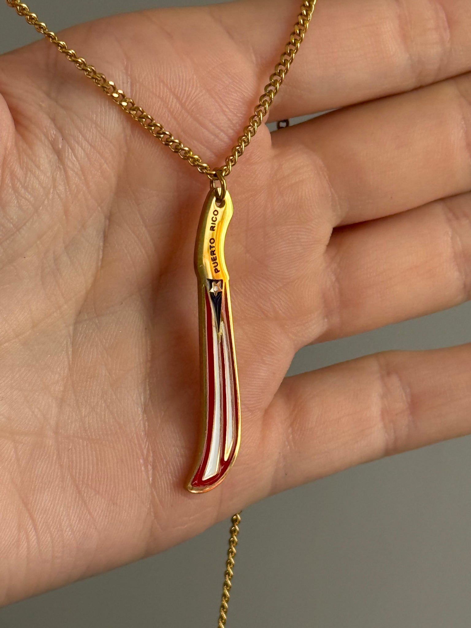 Machete Necklace