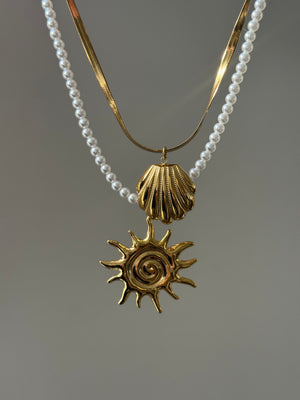 Zinnia Necklace