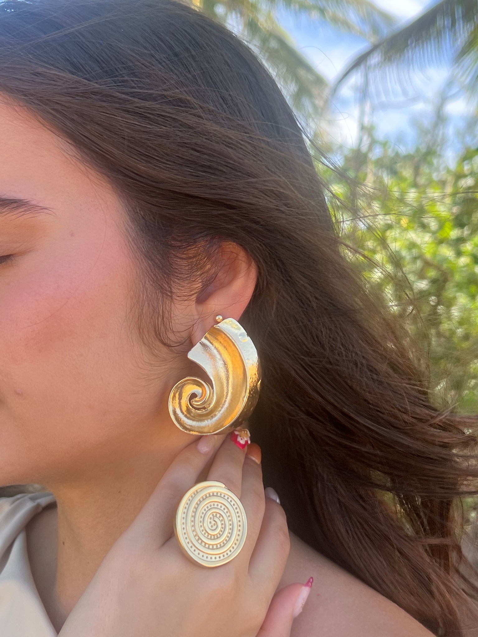 Oleaje Earrings