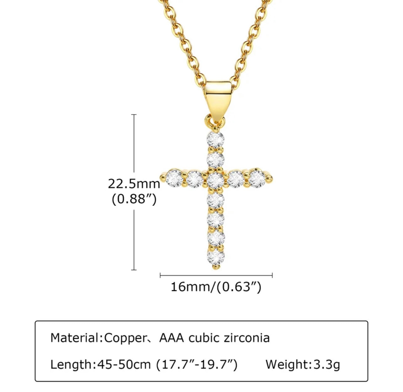 Cross Pendant Necklace