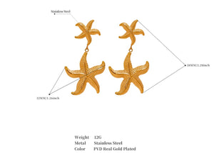 Starfish Earrings