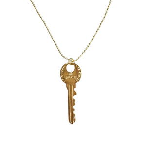 Be Brave Key Necklace